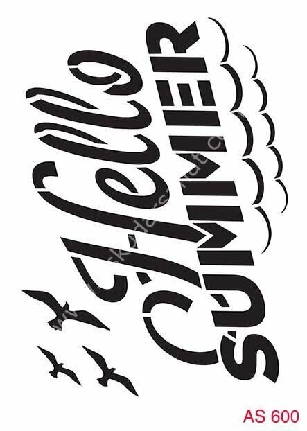 Cadence Stencil Şablon AS Serisi A4 AS600