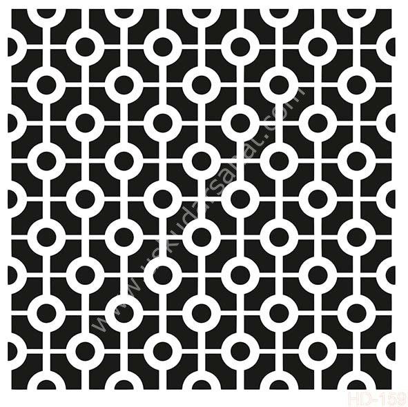 Cadence Home Decor Mobilya - Duvar Stencil 45x45cm HD-159