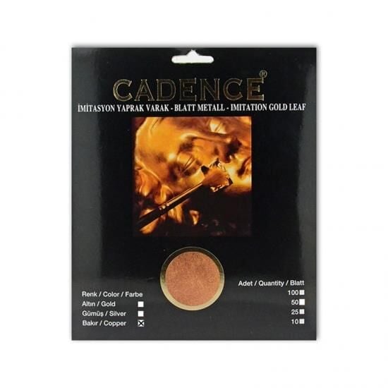 Cadence İmitasyon Yaprak Varak 25'li Bakır