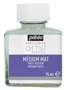 Pebeo Akrilik Matt medium 75ml Cam Şişe