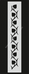 Mood Stencil Şablon 23x9 U088