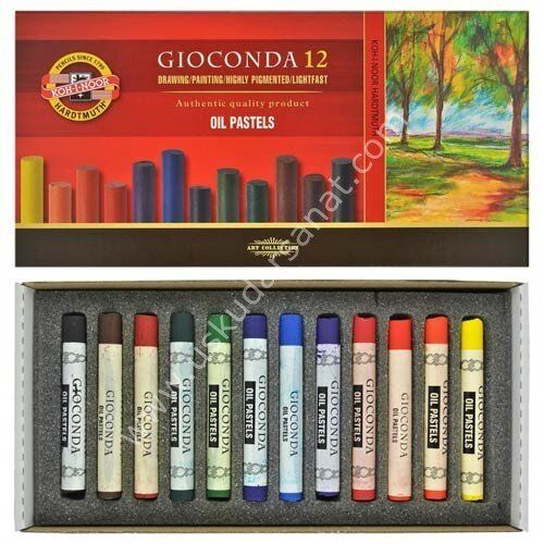 Kohinoor Yağlı Pastel Gioconda 12 Renk 8352