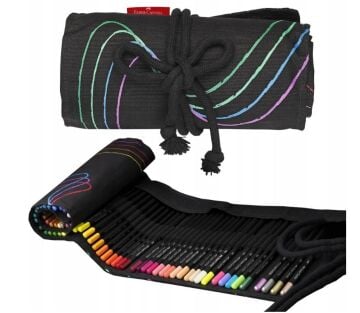 Faber Castell Black Edition Renkli Kalem Rulosu 72 parça