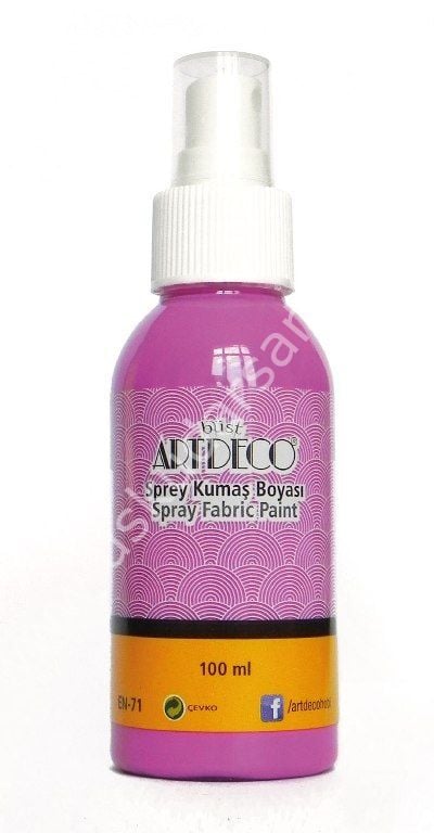 Artdeco Sprey Kumaş Boyası 100ml Fuşya