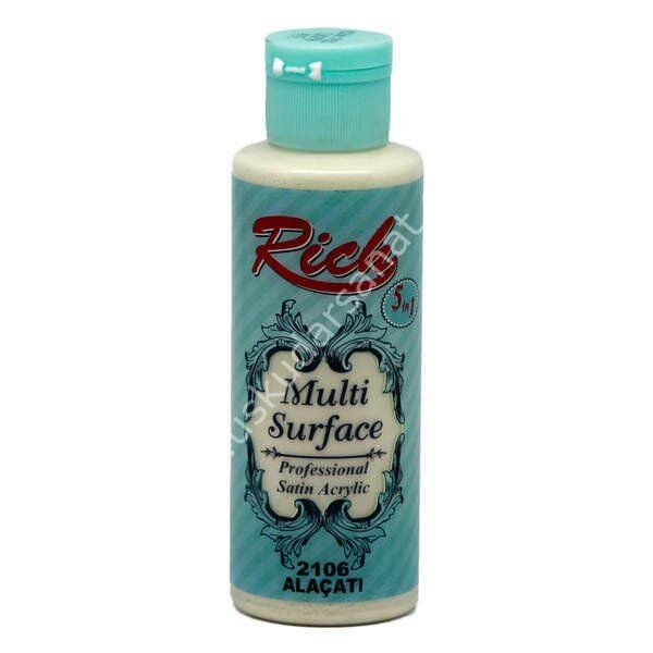 Rich Multi Surface Her Yüzey İçin Akrilik Boya 130 cc. 2106 ALAÇATI