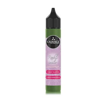 Cadence Liquid Jewellery Renkli İnciler 25 ml Orman Yeşili 557