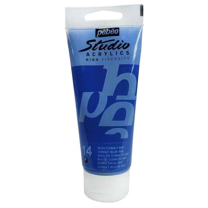 Pebeo Studio Akrilik Boya 100ml Tüp 14 Cobalt Blue