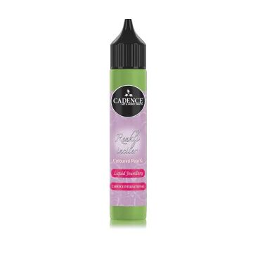 Cadence Renkli İnciler/Likit Mücevher 25ml 577 Fıstık Yeşili