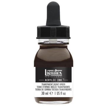 Liquitex Professional Akrilik Mürekkep 30 ml Transparent Burnt Umber 130