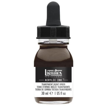 Liquitex Professional Akrilik Mürekkep 30 ml Transparent Burnt Umber 130