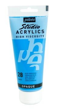 Pebeo Studio Akrilik Boya 100ml Tüp 28 Cerulean Blue