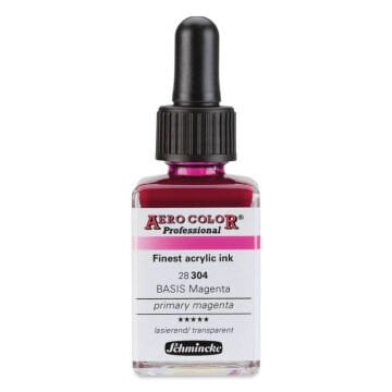 Schmincke Aero Color Profesyonel Akrilik Mürekkep 28 ml Primary Magenta 304