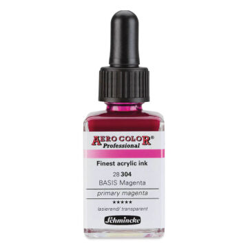 Schmincke Aero Color Profesyonel Akrilik Mürekkep 28 ml Primary Magenta 304