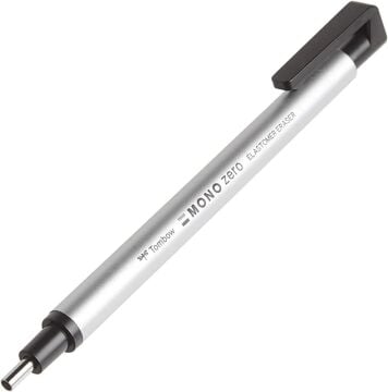 Tombow mono zero Kalem Silgi 2,3mm Gümüş