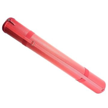 BBACK Suni Deri Proje Tüpü 75cm Kırmızı N:955