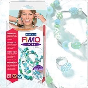 Fimo Jewellery Set Takı Yapım Seti - Eğlenceli Boncuklar