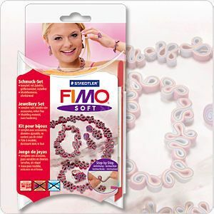 Fimo Jewellery Set Takı Yapım Seti - Romantik