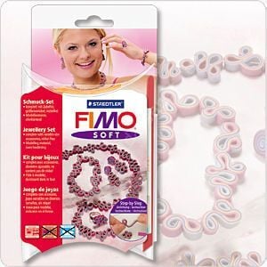 Fimo Jewellery Set Takı Yapım Seti - Romantik