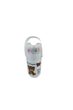 Kraf Kıds Pastel Boya Sılky Crayon 12 Lı Kk500