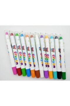 Kraf Kıds Pastel Boya Sılky Crayon 12 Lı Kk500