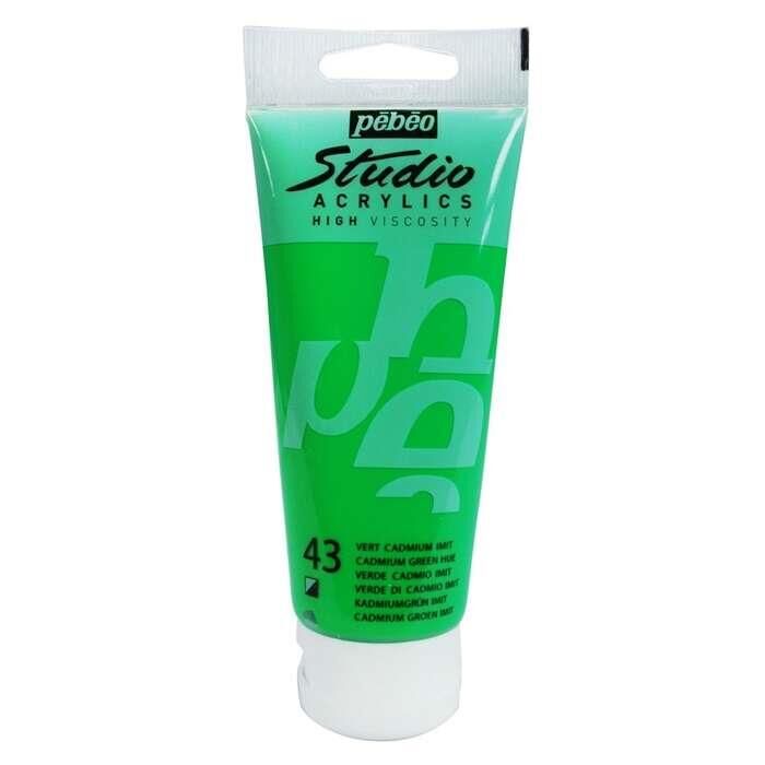 Pebeo Studio Akrilik Boya 100ml Tüp 43 Cadmium Green