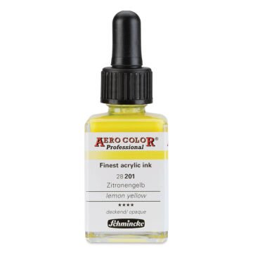 Schmincke Aero Color Profesyonel Akrilik Mürekkep 28 ml Lemon Yellow 201