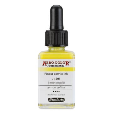 Schmincke Aero Color Profesyonel Akrilik Mürekkep 28 ml Lemon Yellow 201