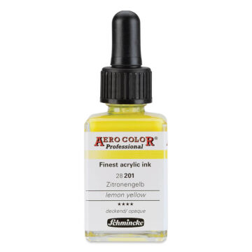 Schmincke Aero Color Profesyonel Akrilik Mürekkep 28 ml Lemon Yellow 201
