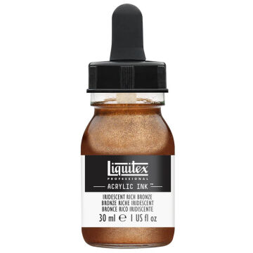 Liquitex Professional Akrilik Mürekkep 30 ml Iridescent Rich Bronze 229