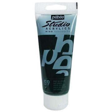 Pebeo Studio Yüksek Viskoziteli Akrilik Boya 100 ml Sap Green 59
