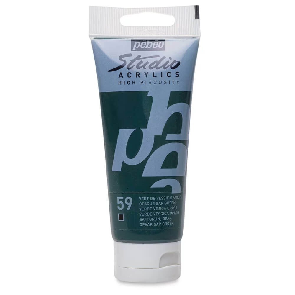 Pebeo Studio Yüksek Viskoziteli Akrilik Boya 100 ml Sap Green 59