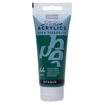 Pebeo Studio Yüksek Viskoziteli Akrilik Boya 100 ml Hooker’s Green 44