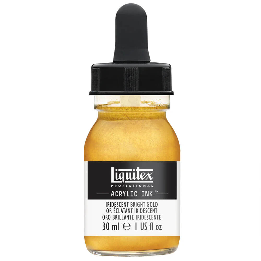 Liquitex Professional Akrilik Mürekkep 30 ml Iridescent Bright Gold 234