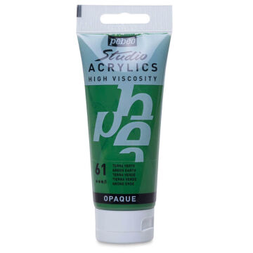 Pebeo Studio Yüksek Viskoziteli Akrilik Boya 100 ml Green Earth 61