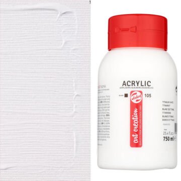 Art Creation Akrilik Boya 750 ml Titanium White 105