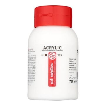 TALENS ARTCREATİON AKRİLİK 750 ML TITANIUM WHITE 105