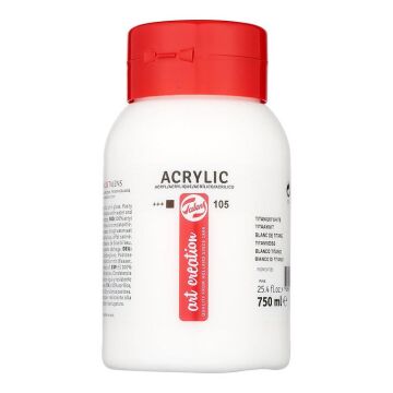 TALENS ARTCREATİON AKRİLİK 750 ML TITANIUM WHITE 105