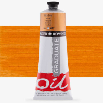 Daler Rowney Graduate Yağlı Boya 200 ml Rich Gold 707
