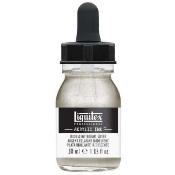 Liquitex Professional Akrilik Mürekkep 30 ml Iridescent Bright Silver 236