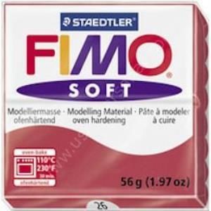 Staedtler Fimo Soft Polimer Kil 26 Cherry Red