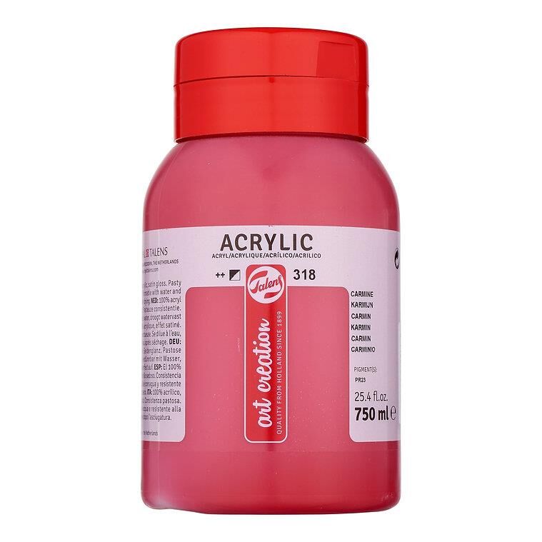 TALENS ARTCREATİON AKRİLİK 750 ML CARMINE 318