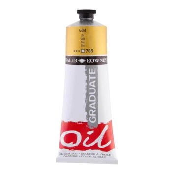 Daler Rowney Graduate Yağlı Boya 200 ml Gold 708
