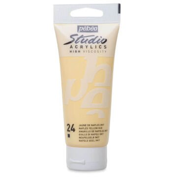 Pebeo Studio Yüksek Viskoziteli Akrilik Boya 100 ml Naples Yellow Hue 24