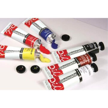 Daler Rowney Graduate Yağlı Boya 200 ml Silver 702