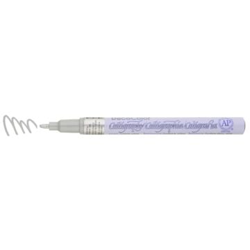 Marvy DecoColor Kaligrafi Marker Kalemi 2 mm Gümüş Yaldız 125S