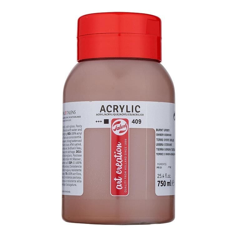 TALENS ARTCREATİON AKRİLİK 750 ML BURNT UMBER 409