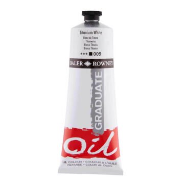 Daler Rowney Graduate Yağlı Boya 200 ml Titanium White 009