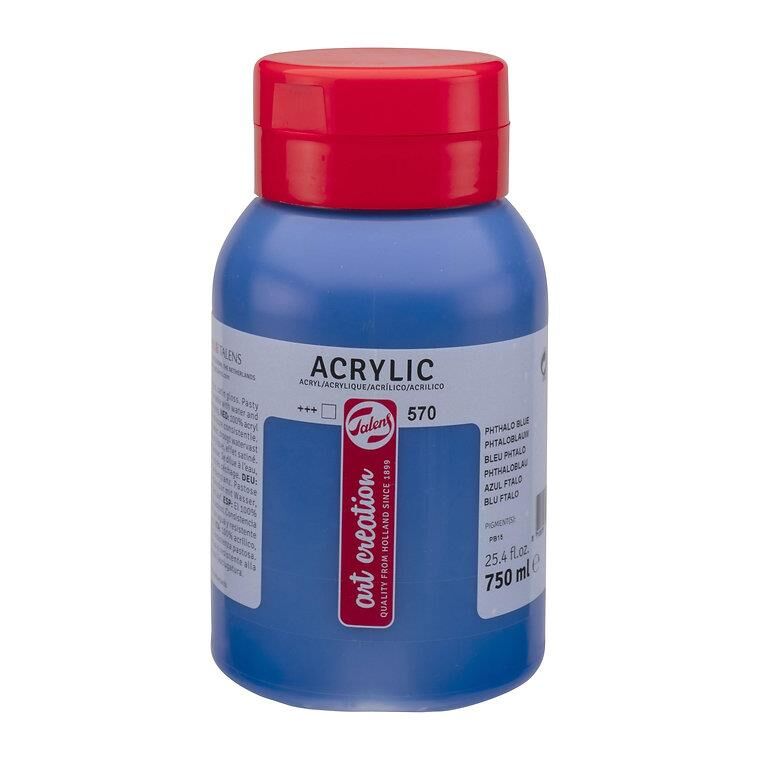TALENS ARTCREATİON AKRİLİK 750 ML PHTHALO BLUE 570