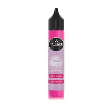 Cadence Renkli İnciler/Likit Mücevher 25ml 574 Fosforlu Pembe
