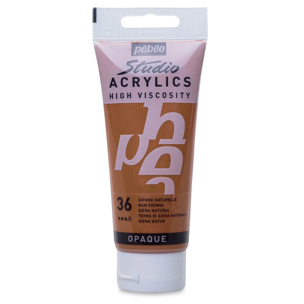 Pebeo Studio Yüksek Viskoziteli Akrilik Boya 100 ml Raw Sienna 36